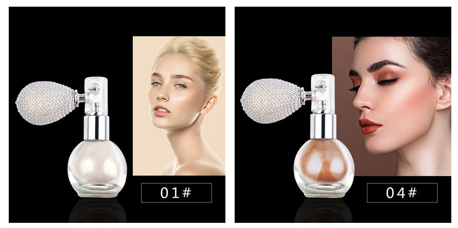 Spray Brightening Glitter Powder Body Powder Highlighter Spray Brightening Glitter Powder Body Powder Highlighter